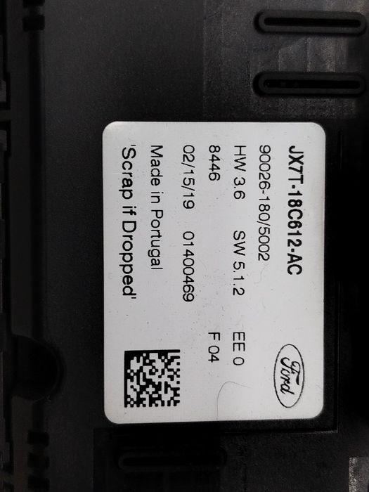 Comando da Sofagem - FORD FOCUS IV Turnier (HP) | 18 -