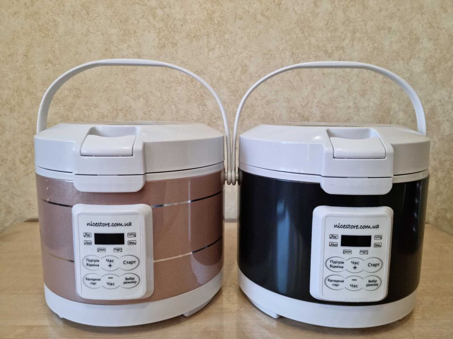 Безкоштовна доставка! Мультиварка автомобильная 1-3л 12/24/220 вольт