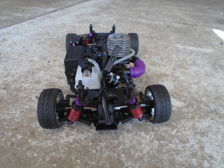 HPI RS4 1:10 Nitro 4WD  Nissan Sylvia S15 Model RC Spalinowy