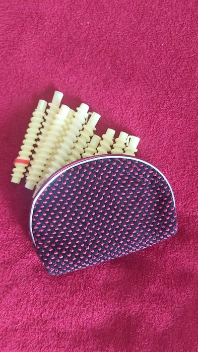 Wałki do włosów z kosmetyczką