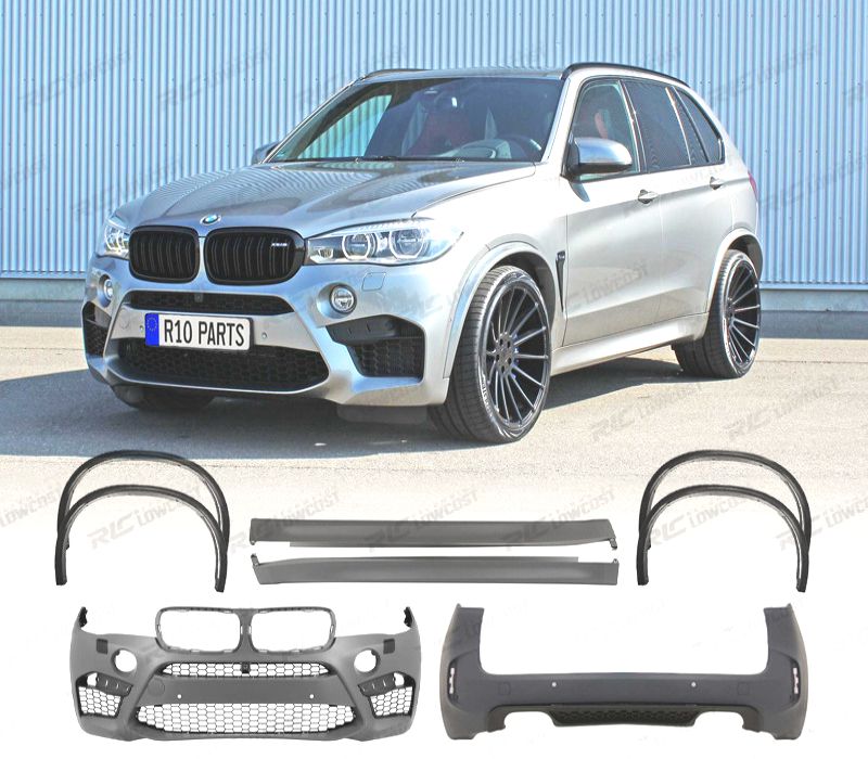 KIT CARROÇARIA BMW X5 F15 LOOK X5M PDC SRA
