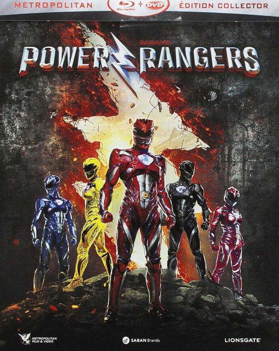 Power Rangers SteelBook Blu-ray + DVD w.ENG, Atmos Gdynia Karwiny • OLX.pl