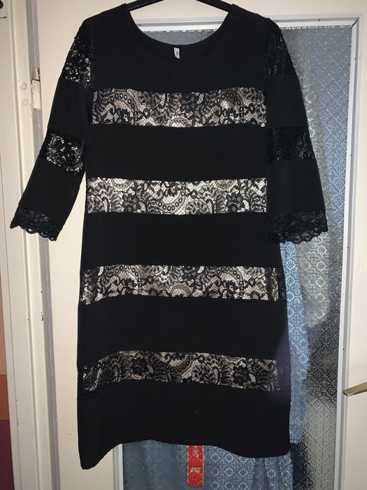 Sukienka koronka boho wesele imprezy 40