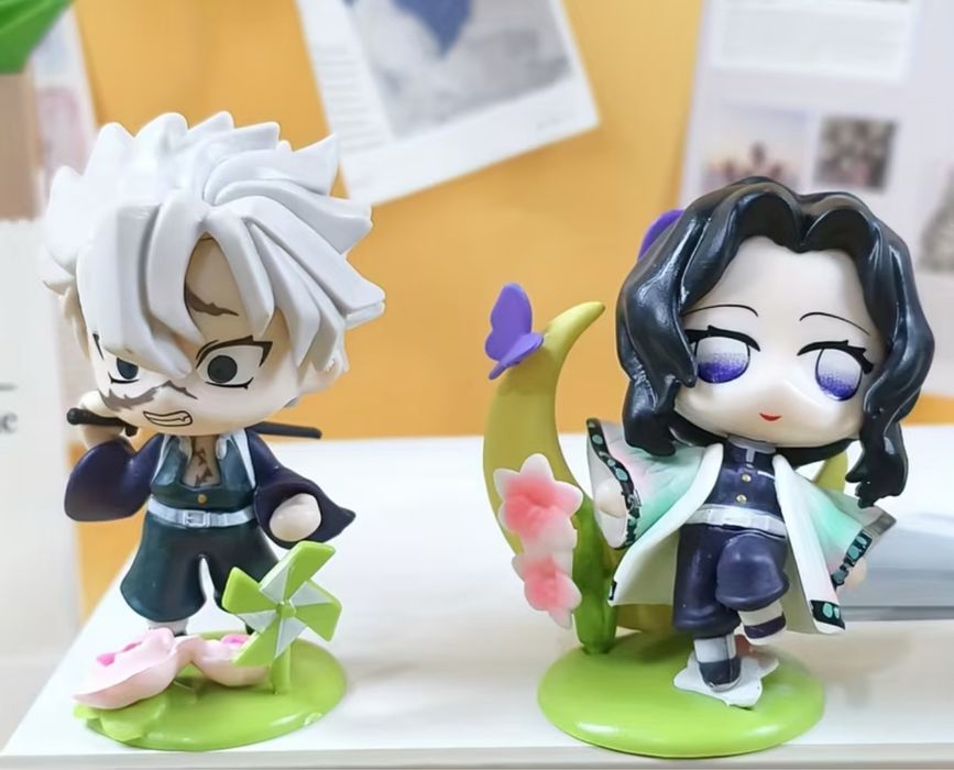 Фігурки Demon Slayer у стилі chibi