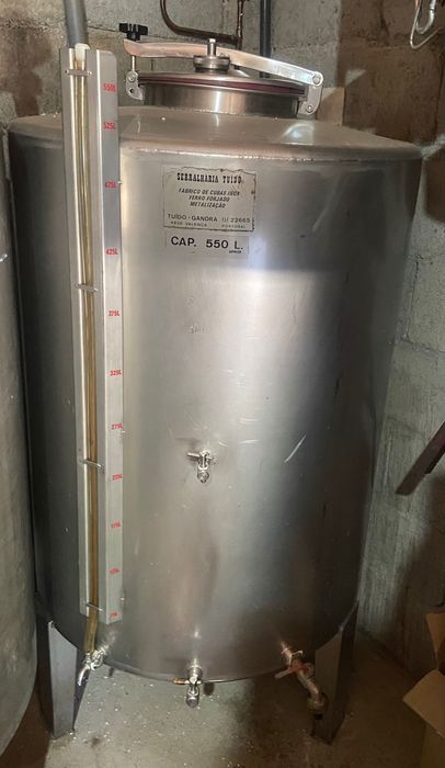 2 Cubas inox 550L