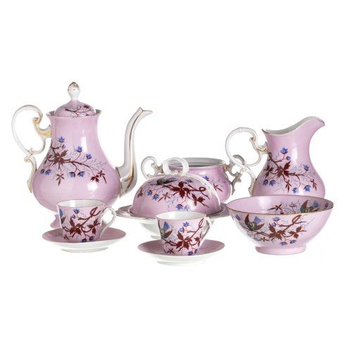 Porcelana - Serviço de café - Século XIX