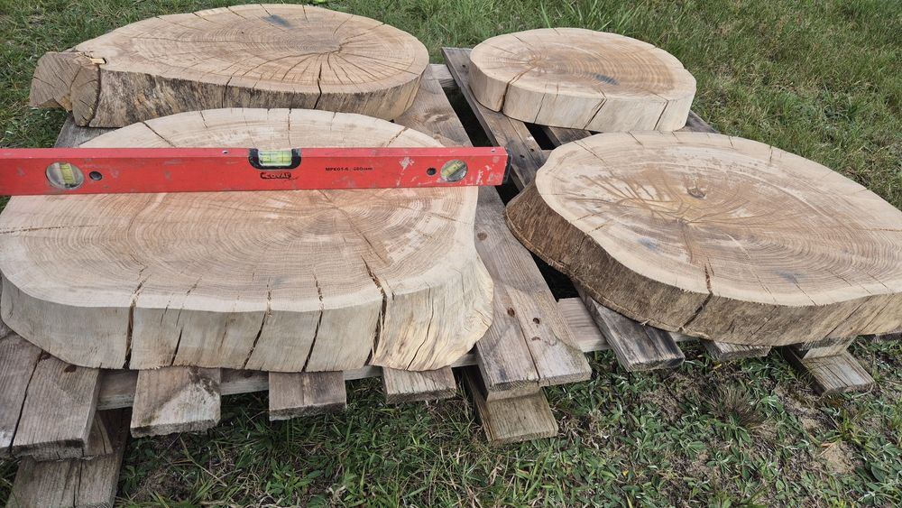 Plaster dębowy po planowaniu 50x40x7cm