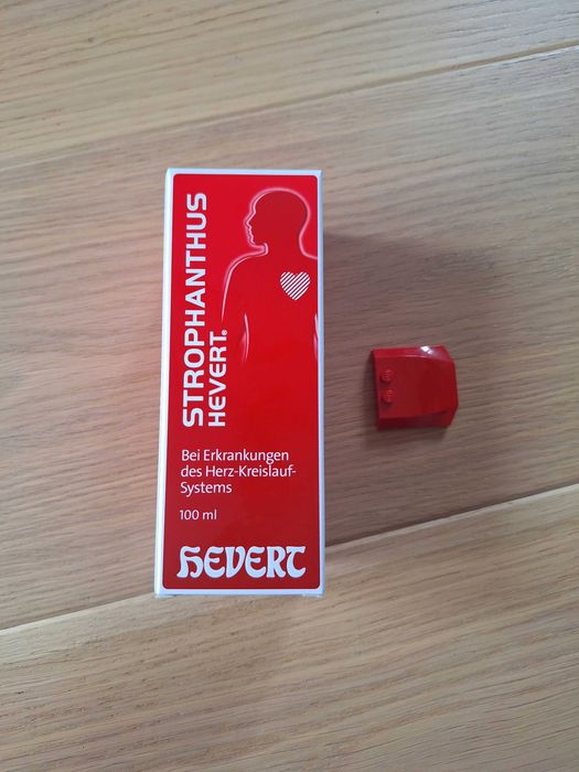 Strofantyna w kroplach, niemiecka, nowa