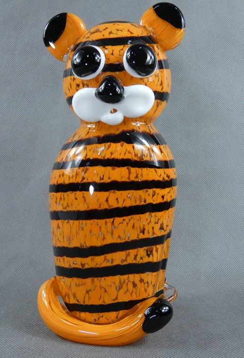 Figura TYGRYS szkło MURANO figurka 25,5 cm 3kg