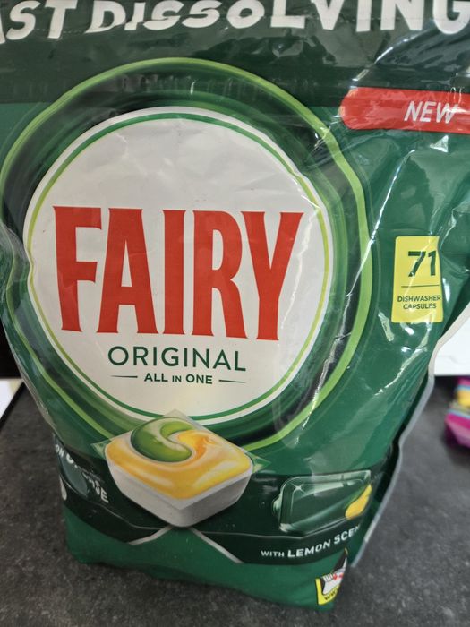 Tabletki do zmywarki FAIRY Oryginal ALL in ONE 71 KAPSUŁEK.