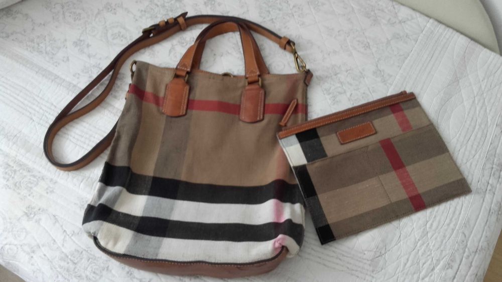 Burberry- worek- shopper bag