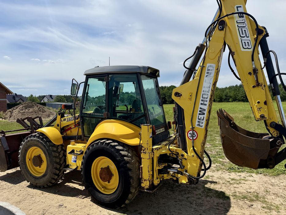 New holland b115 powershift koparko ładowarka
