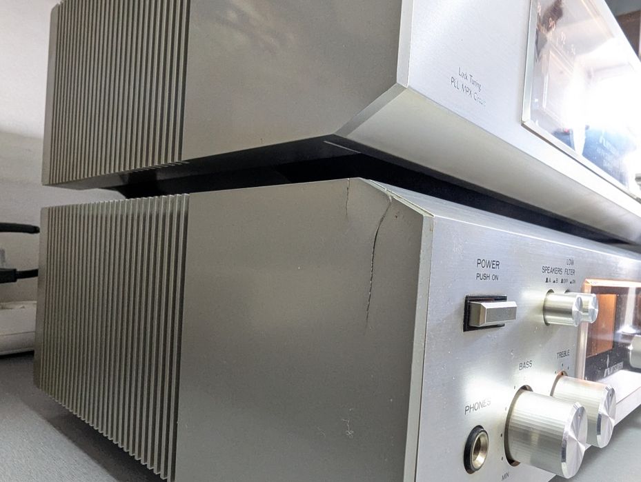 Hi-Fi Стерео усилитель Mitsubishi DA-U300/F200. 2х70 Вт. JAPAN
