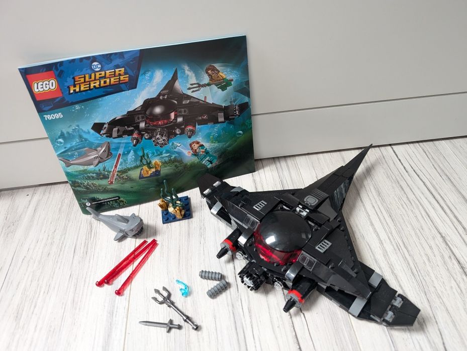 Lego Super Heroes 76095 Aquaman Atak czarnej Manty