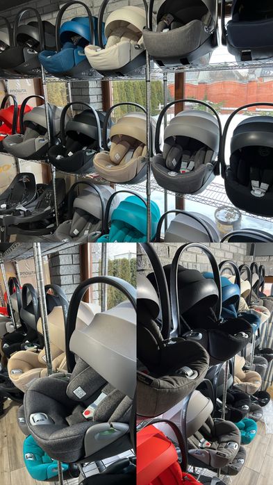Автолюльки Cybex cloud Z/Z2/T+/G+ великий вибір від 0-13 кг