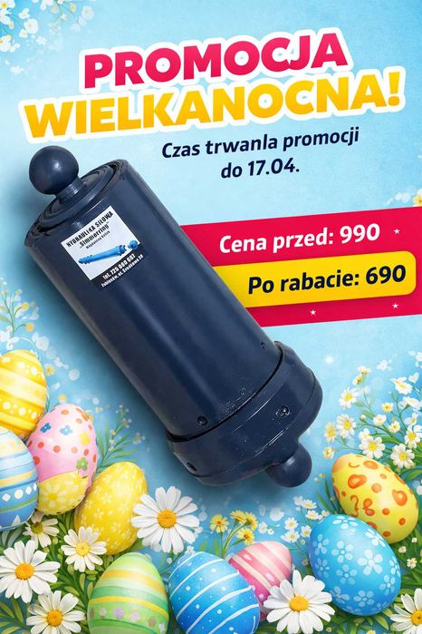 Siłownik STAR . WYSYŁKA!!! 2 LATA GWARANCJI ! Dostępne od ręki!!!