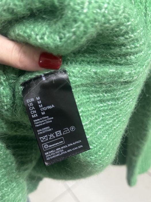 Светр -натуральна шерсть H&M