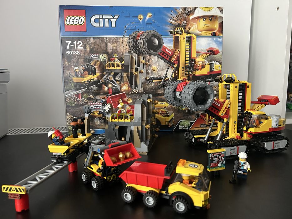 Lego City 60188 Kopalnia złota Stan Idealny