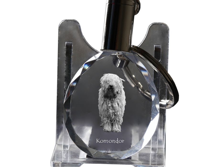 Komondor brelok do kluczy owalny z koniem Art-Dog