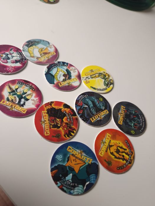 Tazos Gormitis e outros