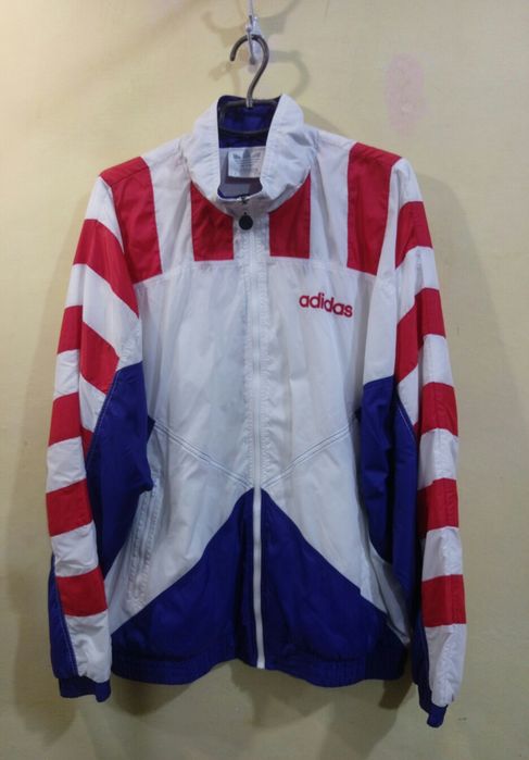 Оригинал как новая спортивная винтажная куртка кофта Adidas