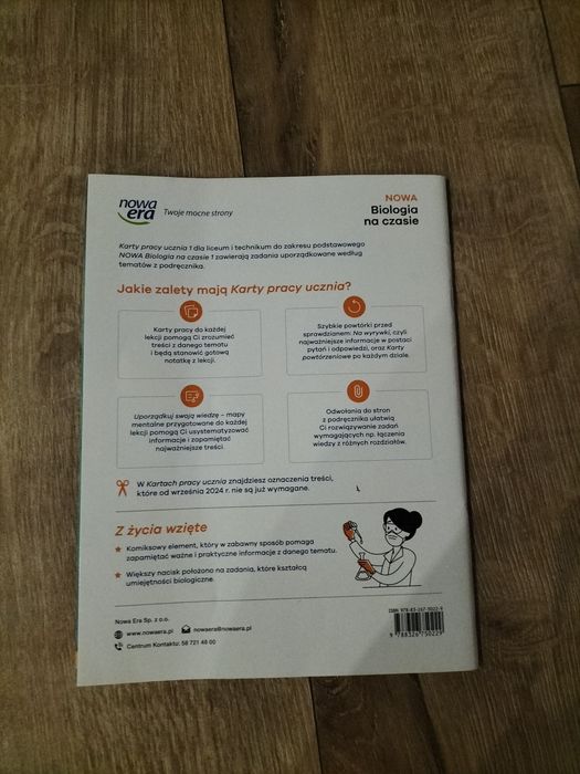 karty pracy z biologii