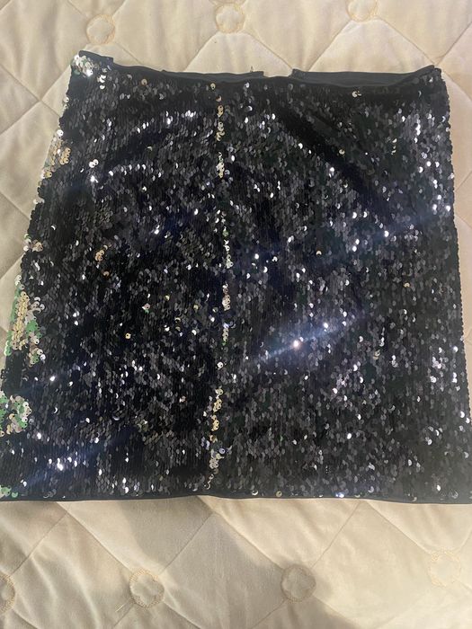 Міні спідниця з паєтками