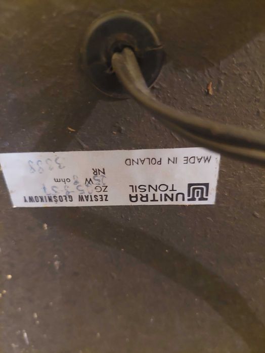 2 kolumny unitra tonsil 25w