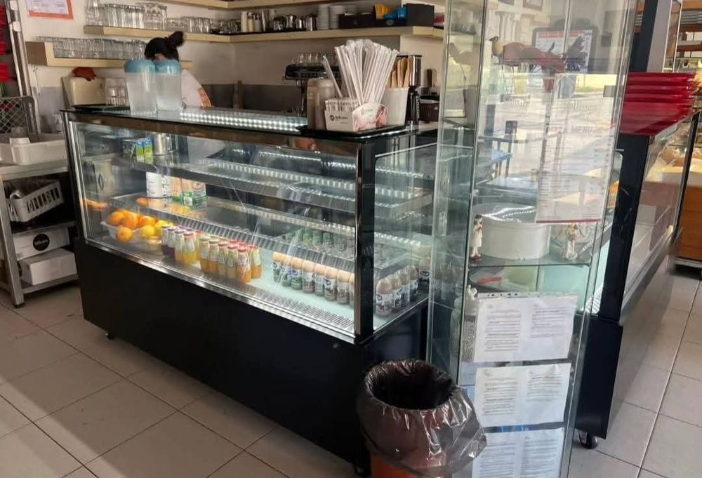 Vitrines panorâmicas refrigeradas
