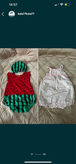 Песочники костюм с шапочкой на весну-лето 80-86