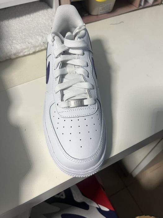 Nike Air Force 1 branco e Roxo( Novos e Originais