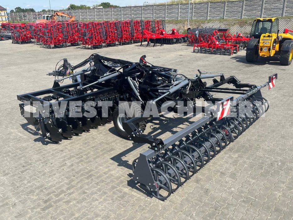 Brona Talerzowa Agregat Składana hydraulicznie EURO-MASZ Promocja !!!