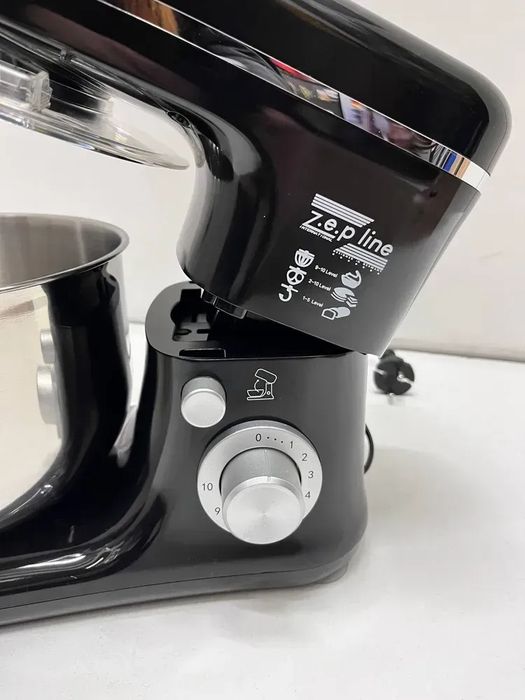 Кухонний тістоміс міксер 3в1 на 3500Вт 5літрів Zepline ZP-9832