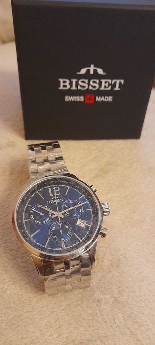 Zegarek męski BISSET swiss made