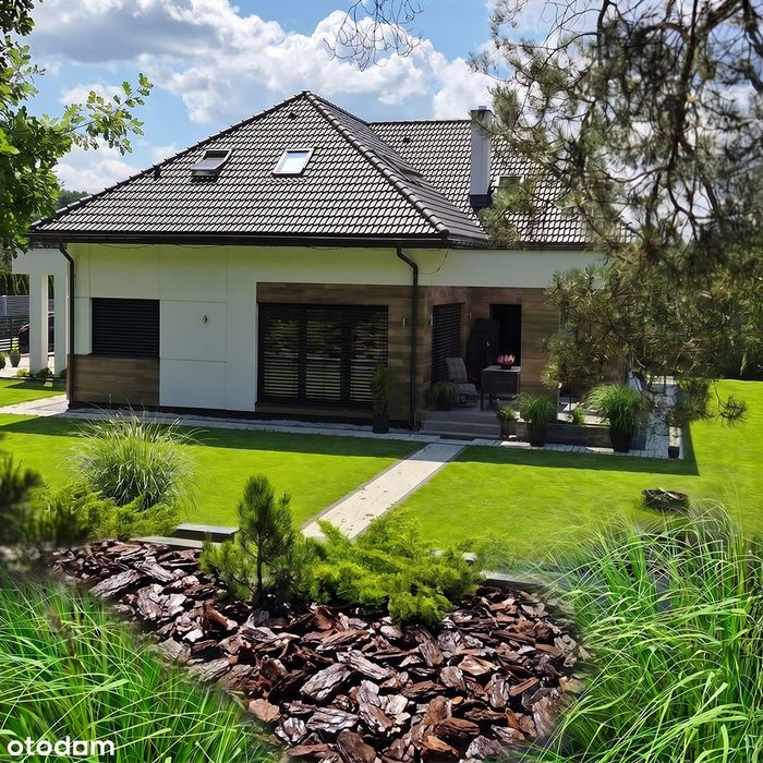 Piękny dom 222 m² na pięknej działce 2100 m² z prywatnym lasem