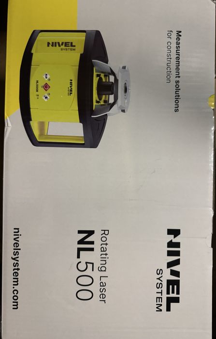 Nivel System Niwelator laserowy rotacyjny NL500R DIGITAL