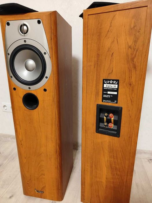 Колонки Infinity alpha 30 HiFi  Акустическая система Рабочие