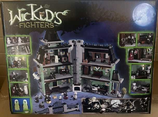 ‼️КОЛЬОРОВА КОРОБКА‼️ Будинок з привидами як Lego 2064д(код 1113)