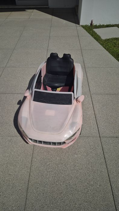 Carro Elétrico Infantil a Bateria (Rosa)