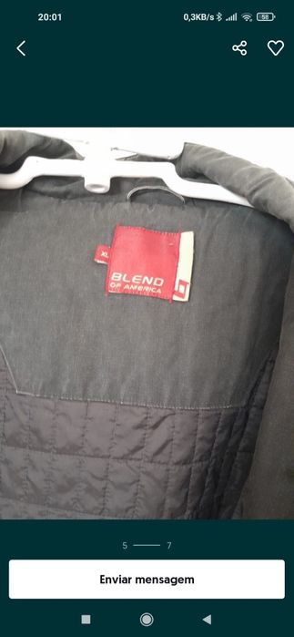 Casaco americano genuíno