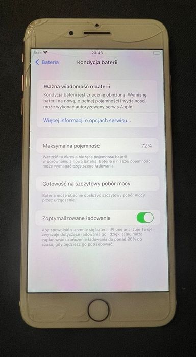 Smartfon APPLE iPhone 7 Plus 32GB 5.5" Złoty