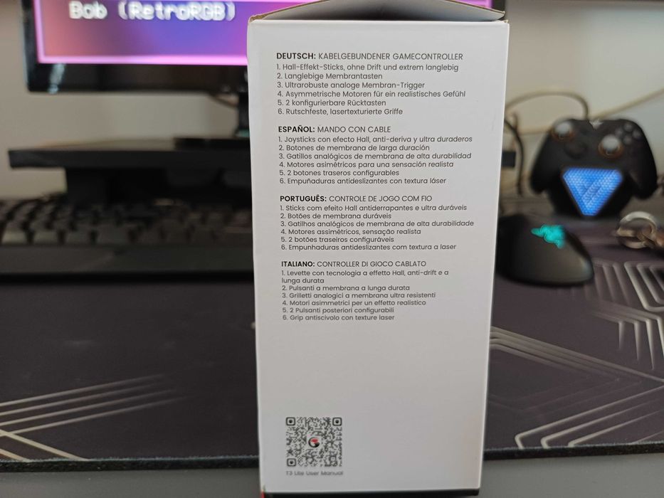 GameSir Tegenaria Lite Wired Symmetric Game Controller. Switch, Android, iOS, PC, Steam