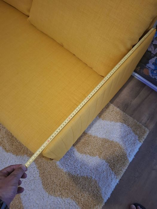 Sofá-cama  Amarelo FRIDHULT