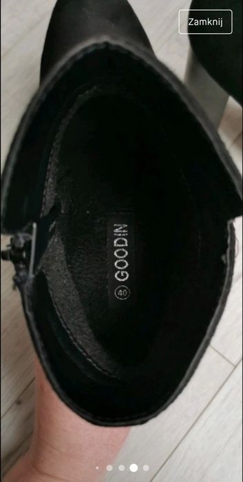 Botki damskie Goodin 40