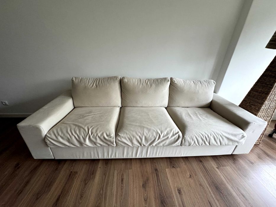 Sofá 3 lugares bege - VIMLE IKEA