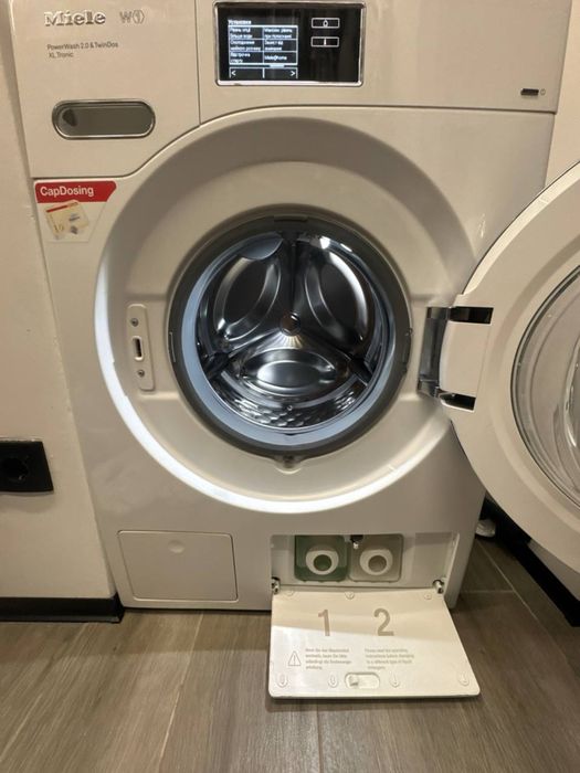 Miele WMV-960 WPS наявні TwinDos та MieleHome (Wi-Fi)