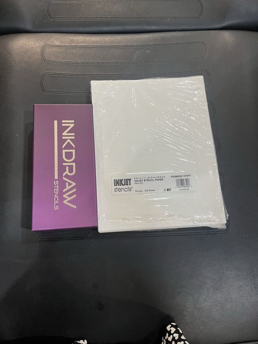 Stencil ink tank and sheets64409363138819121