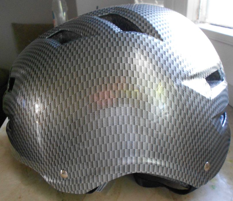 KASK Rower Rolki Deska Łyżwy Skull Cap CARBON roz. L