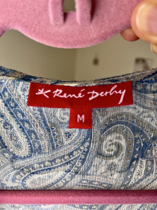 Blusa azul René Derhy