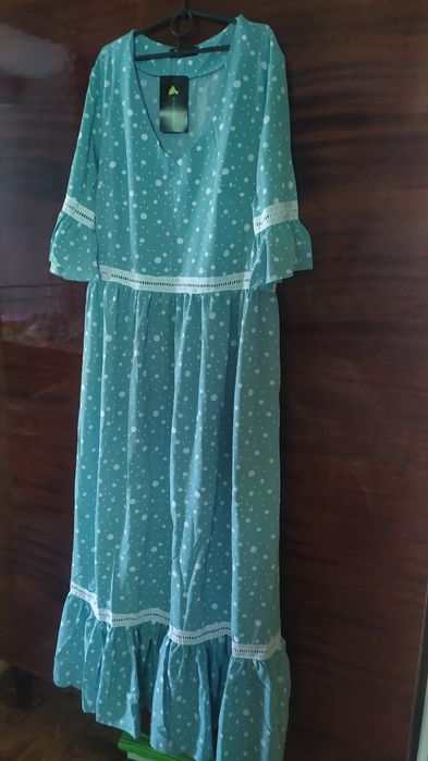 Платье макси на 50-52р